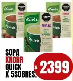 Supermercados Mariano Max Knorr sopa arvejas uick oferta