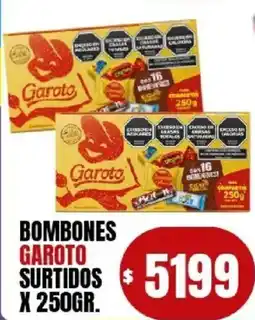 Supermercados Mariano Max Garoto bombones surtidos oferta