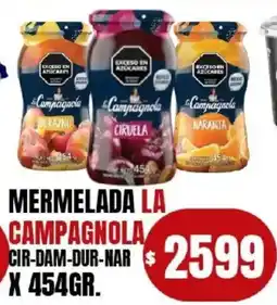 Supermercados Mariano Max La campagnola mermelada cir-dam-dur-nar oferta