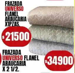 Supermercados Mariano Max Universo frazada flanel araucaria oferta