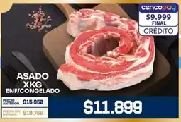 Makro Asado xkg enf/congelado oferta