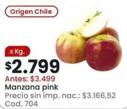 Coto Manzana pink oferta