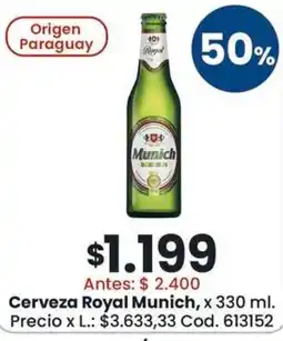 Coto Royal cerveza munich oferta