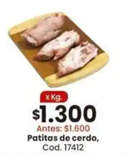 Coto Patitas de cerdo oferta