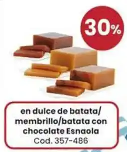 Coto En dulce de batata/membrillo/batata con chocolate esnaola oferta