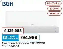 Coto Bgh aire acondicionado bsi53wcgt oferta