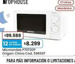 Coto Tophouse microondas oferta