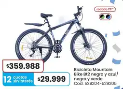 Coto SPX bicicleta mountain bike bt2 negro y azul/negro y verde oferta