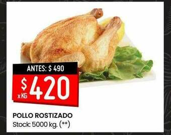 Changomas Pollo Rostizado oferta