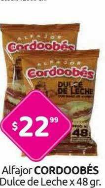 Cordiez Alfajor Cordoobés Dulce De Leche oferta