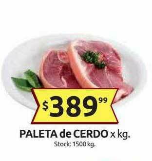 Cordiez Paleta De Cerdo oferta
