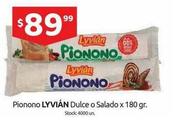 Cordiez Pionono Lyvián Dulce O Salado oferta