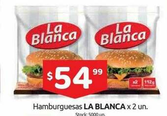 Cordiez Hamburguesas La Blanca oferta