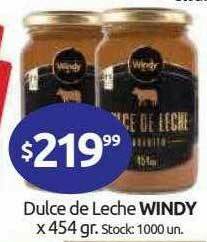 Cordiez Dulce De Leche Windy oferta