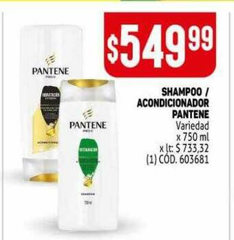 Makro Shampoo Acondicionador Pantene oferta
