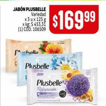 Makro Jabón Plusbelle oferta