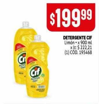 Makro Detergente Cif oferta
