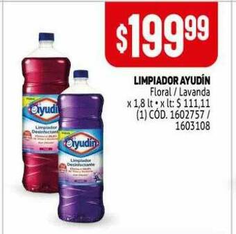 Makro Limpiador Ayudín oferta