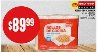 Makro Rollos De Cocina M&k oferta
