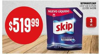 Makro Detergente Skip oferta