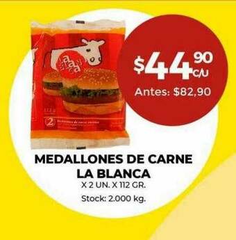 Super MAMI Medallones De Carne La Blanca oferta