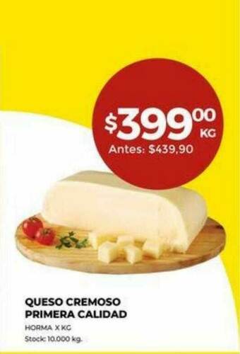 Super MAMI Queso Cremoso Primera Calidad oferta