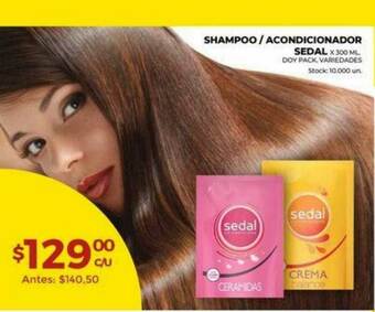 Super MAMI Shampoo Acondicionador Sedal oferta