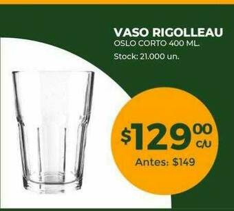 Super MAMI Vaso Rigolleau oferta