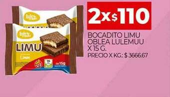 Supermercados DIA Bocadito Limu Oblea Lulemuu oferta