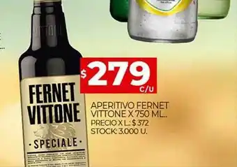 Supermercados DIA Aperitivo Fernet Vittone oferta