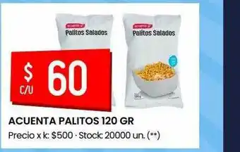 Walmart Acuenta Palitos oferta