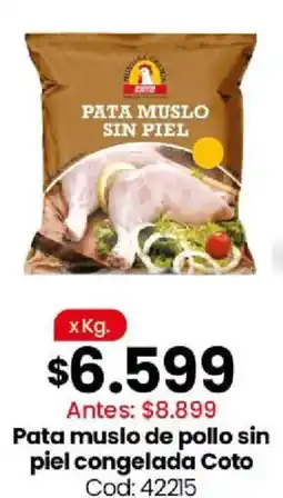 Coto Coto pata muslo sin piel oferta