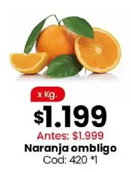 Coto Naranja ombligo oferta