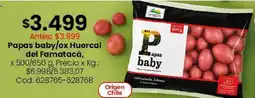 Coto Huercal papas baby oferta