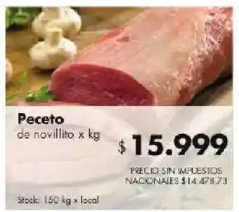 Disco Peceto de novillito oferta