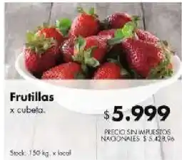 Disco Frutillas oferta