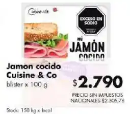 Disco Cuisine & Co jamon cocido oferta