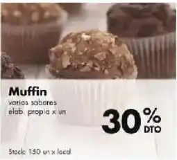 Disco Muffin varios sabores oferta