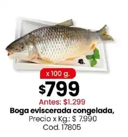 Coto Boga eviscerada congelada oferta