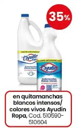 Coto Ayudín quitamanchas blancos intensos/colores vivos oferta