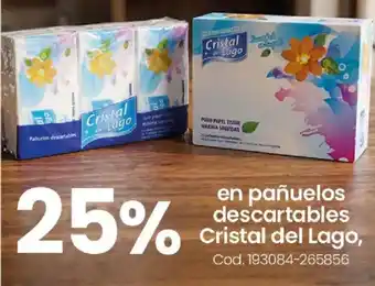 Coto Cristal del Lago pañuelos descartables oferta