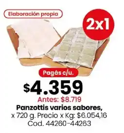 Coto Panzottis varios sabores oferta