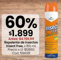 Coto Insect free repelente de insectos oferta