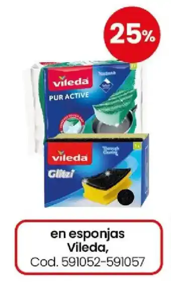Coto Vileda en esponjas oferta