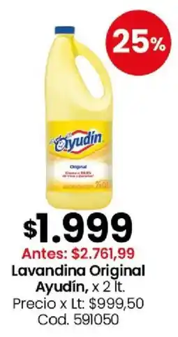 Coto Ayudín lavandina original oferta