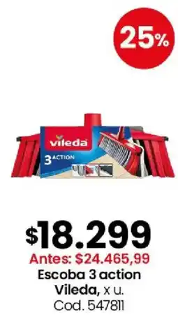 Coto Vileda escoba 3 action oferta