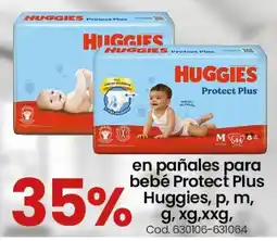 Coto Huggies pañales para bebé Protect Plus oferta
