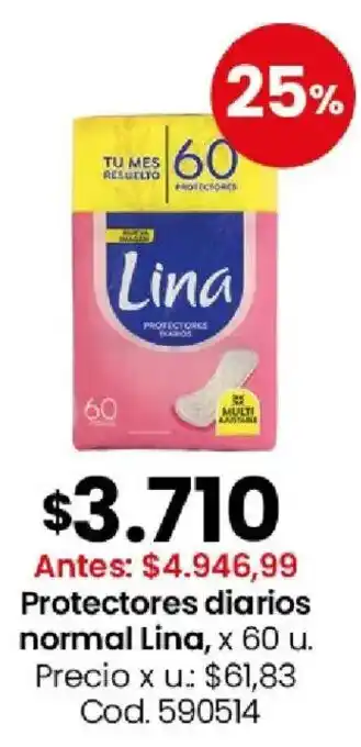 Coto Lina protectores diarios normal oferta