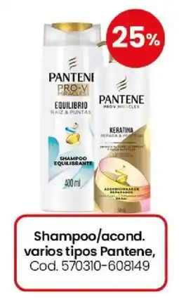 Coto Pantene shampoo/acond. varios tipos oferta