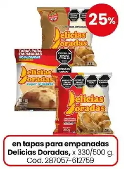 Coto Delicias Doradas tapas para empanadas oferta